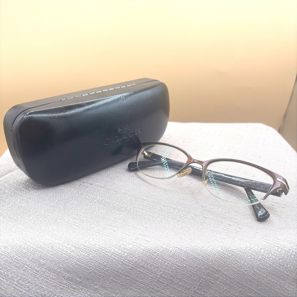 Coach HC 5058 Jackie Eyeglasses Women 49-17-135 Tortoise Librarian-core w / Cade